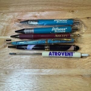 VTG Pharma Rep Pen Lot Diflucan Aricept Propulsid Atrovent Screwdriver 6pc